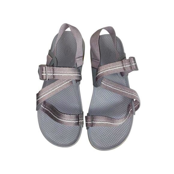 Chaco Lowdown Grey Open Toe Hiking Performance Strappy Sport Sandals Size 11
